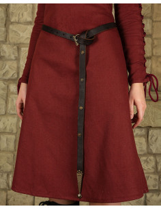 Sofia long medieval belt for women, various colors