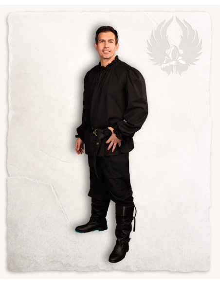 Bastian long sleeve medieval shirt in...