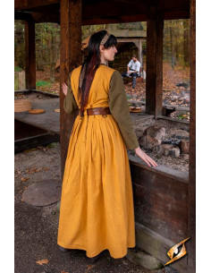 Medieval and Renaissance dress woman Adelina in mustard... 2