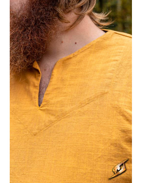 Mustard yellow Jolner cotton medieval... Mustard yellow Jolner cotton medieval...