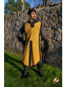 Medieval tabard Clement bicolor, griffin yellow - epic black