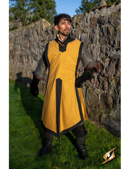 Medieval tabard Clement bicolor,...