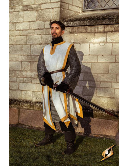 Medieval tabard Clement bicolor,...