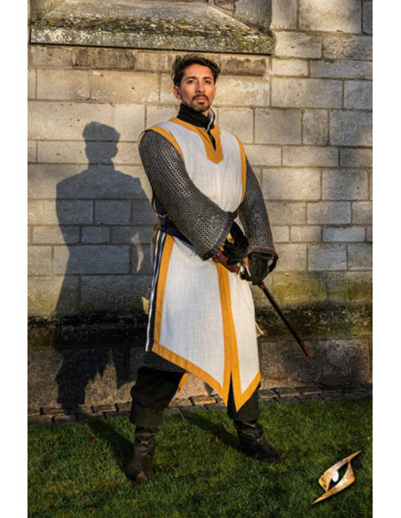 Medieval tabard Clement bicolor,...