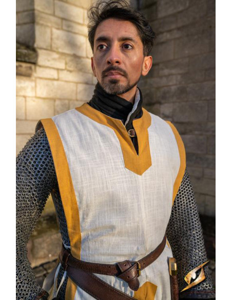 Medieval tabard Clement bicolor,...
