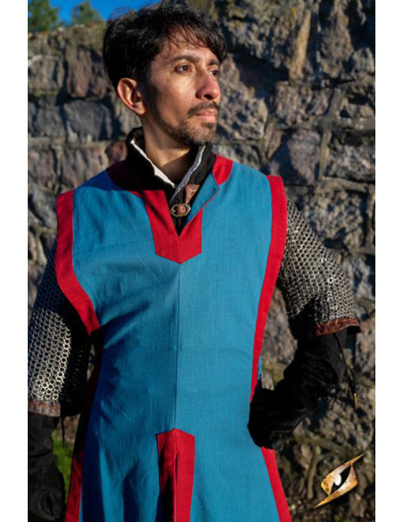Medieval tabard Clement two-tone,...