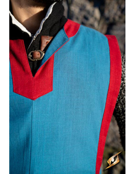 Medieval tabard Clement two-tone,...