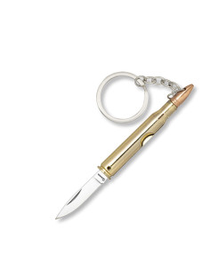 Keychain bullet knife, blade 4.4 cm.
