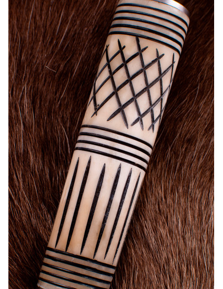 Viking Seax dagger with bone handle