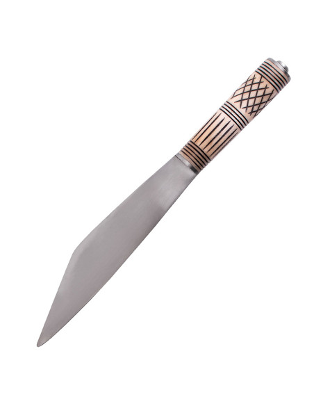 Viking Seax dagger with bone handle
