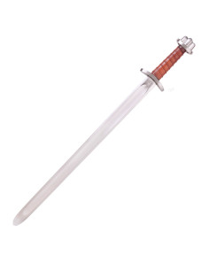 Viking sword pommel 3 lobes for practices, long version