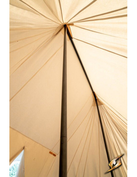 Medieval tent for intrepid warriors,...