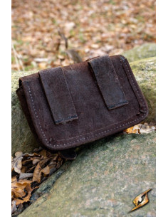 Large medieval warrior bag in various colors, 19.5 x 15 cm. 2