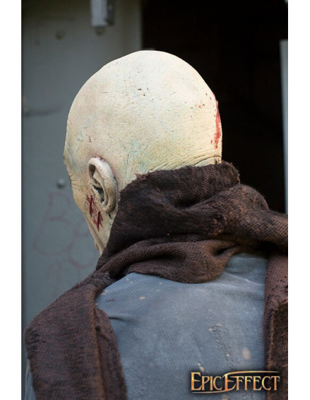 Zombie Half Head Mask, painted (57-59...