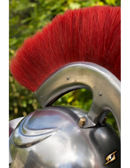 Classic Roman legionary helmet with...
