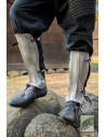 Polished Steel Mercenary Greaves