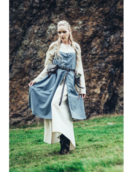 Celta long leather belt Merle model,...