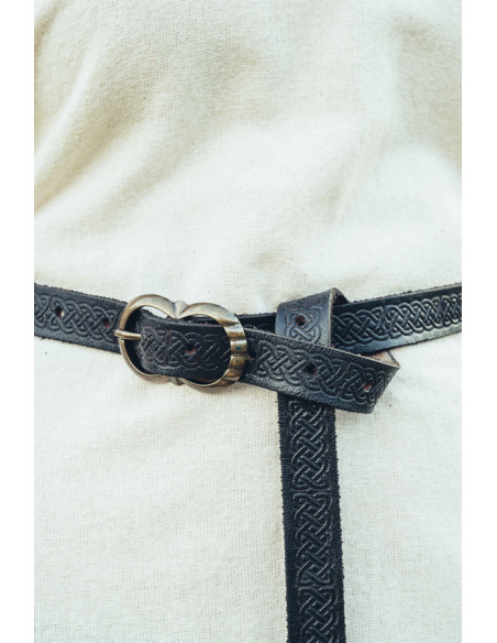 Celta long leather belt Merle model,... Celta long leather belt Merle model,...