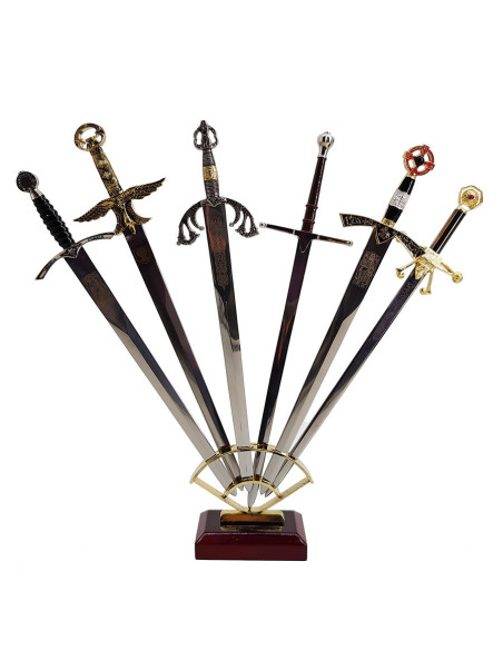 Medieval set (2) of 6 historical...