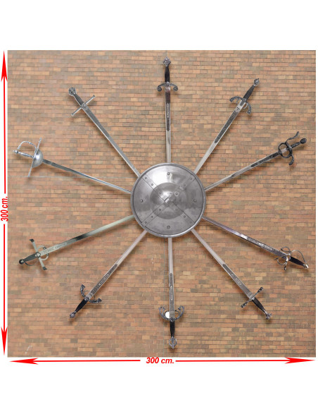 Panoply (3) large with ten real and...