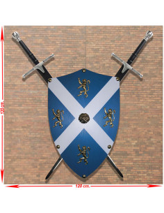 William Wallace's BraveHeart Sword and Shield Panoply