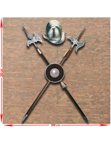 Panoply of weapons of the Spanish...