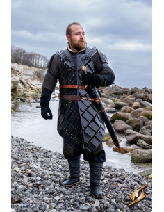 Black Lumberjack Warrior Brigantine Armor