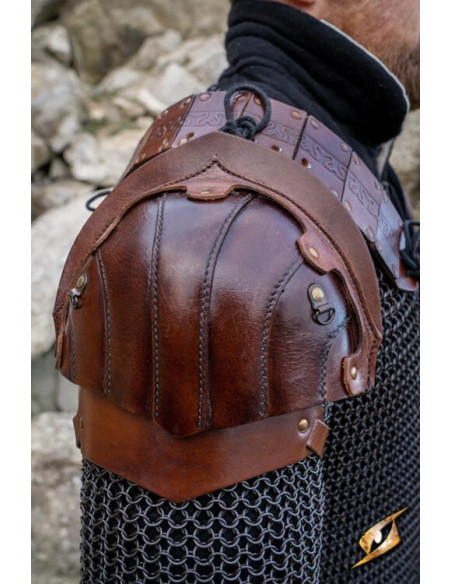 Set of lumberjack shoulder pads in...