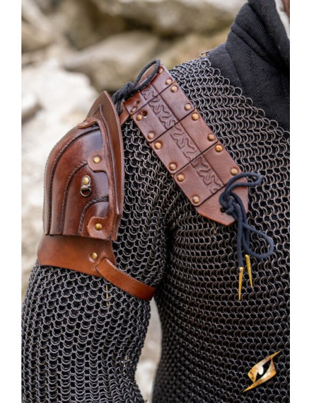 Set of lumberjack shoulder pads in...