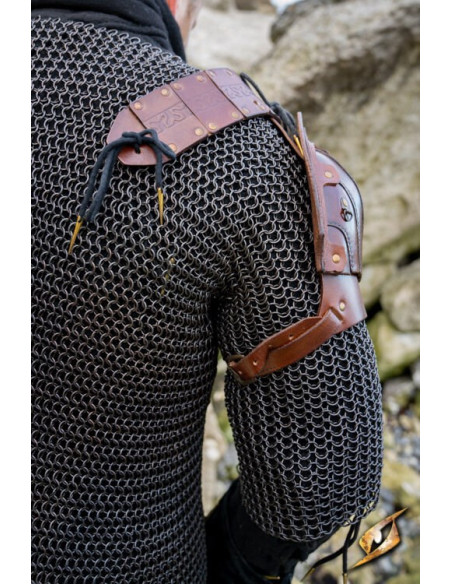 Set of lumberjack shoulder pads in...