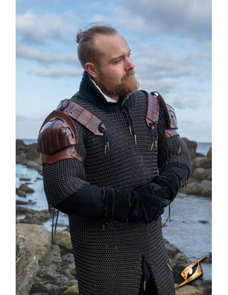 Set of lumberjack shoulder pads in...