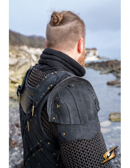 Lumberjack shoulder pad set in black...