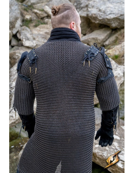 Lumberjack shoulder pad set in black...