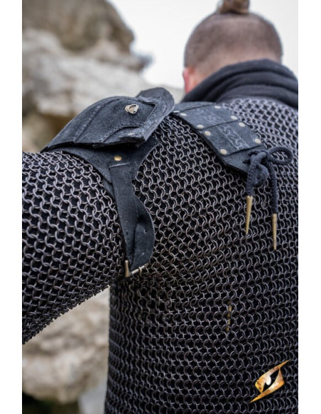 Lumberjack shoulder pad set in black...