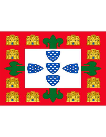 Portuguese medieval banner-flag from...