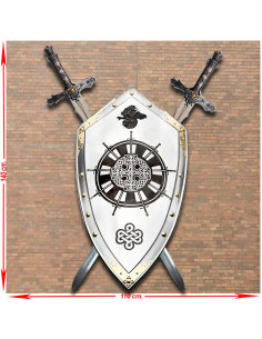 Panoply of King Arthur with Shield Knights of the round...