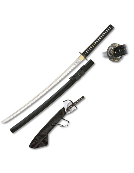 Carbon Steel Katana warm oil