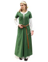 Ava medieval dress with short sleeves