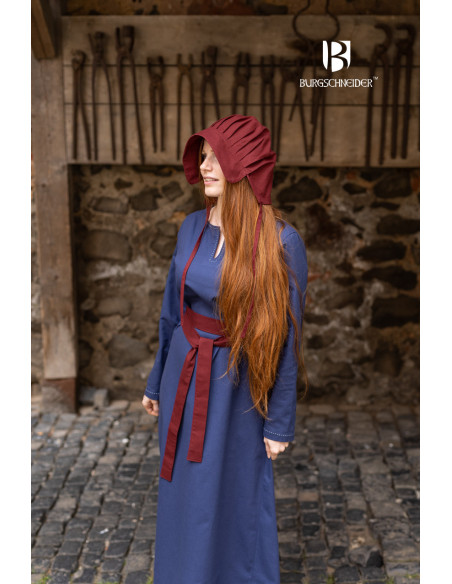 Medieval Bonnet women's hat Emma,... Medieval Bonnet women's hat Emma,...