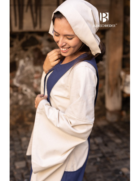 Medieval Bonnet woman Helga cap,...