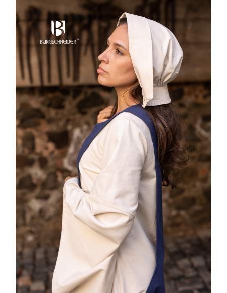 Medieval Bonnet woman Helga cap,...