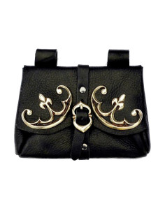 Medieval belt bag, XII-XIV centuries (18x13 cm.) 2