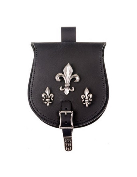 Medieval fleur de lis waist bag...