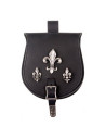 Medieval fleur de lis waist bag (21x15.5 cm.)