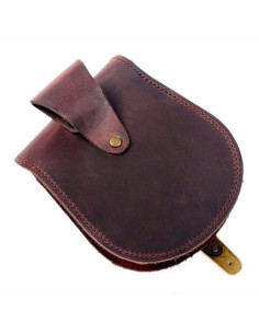 Medieval fanny pack with Templar Cross (16x13 cm.) 2