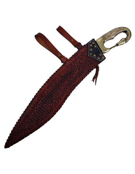 Decorative handmade Iberian falcata...