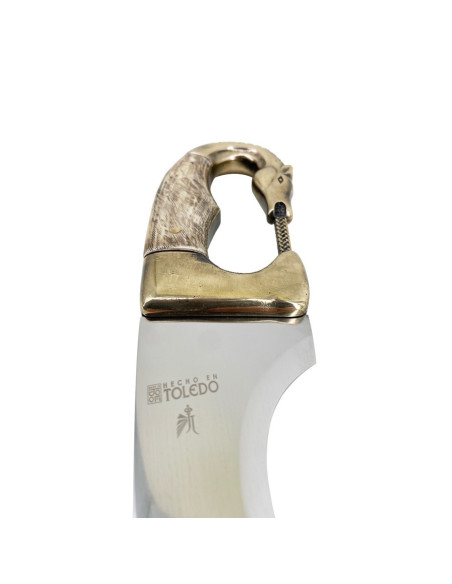 Decorative handmade Iberian falcata...