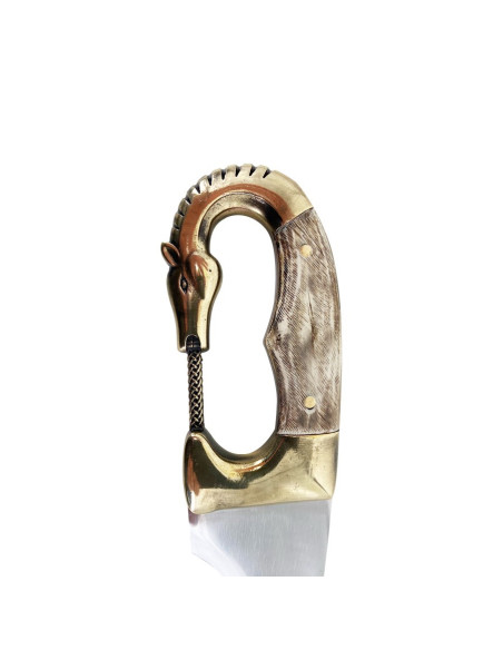 Decorative handmade Iberian falcata...