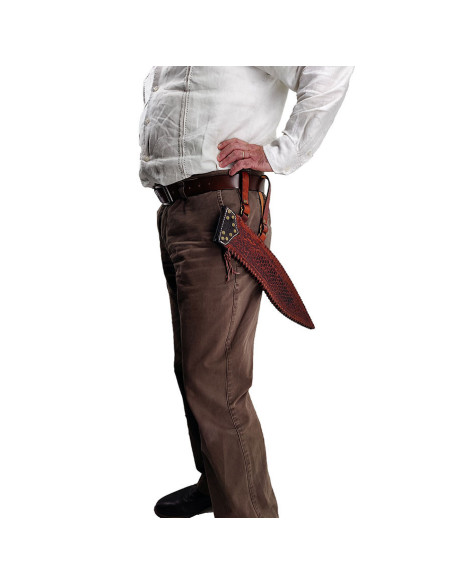 Functional handmade Iberian falcata...