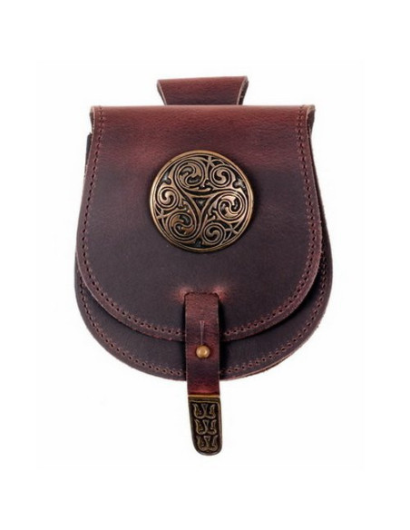 Celtic fanny pack with Triskel (16x13...